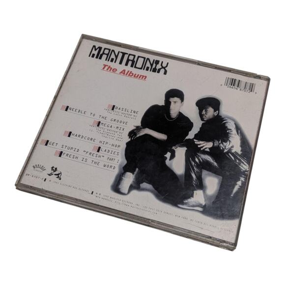 Mantronix The Album CD 1999 Warlock New York Hip Hop Electro Funk MC Tee - Picture 2 of 3